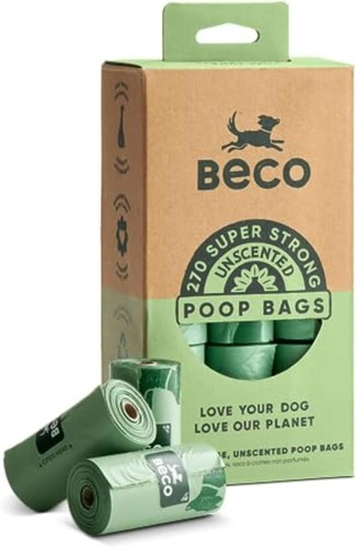 Dog poo bags recycled - dog, 94%