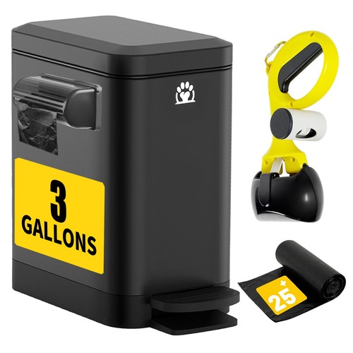Outdoor dog poop bin - poop, 3gal