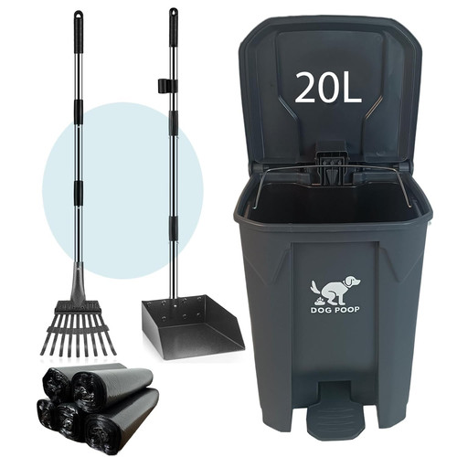 Dog poo bin for garden - poo, with