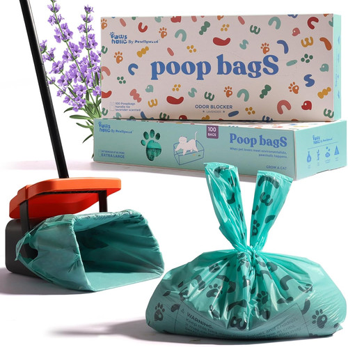 Large size dog poo - poo, bags