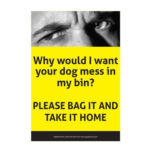 Dog fouling poo - no,