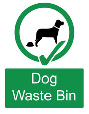 Dog Waste Bin Poo Bag Disposal