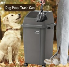 20L Dog Poop Trash Can with