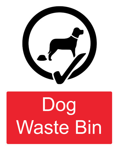 Dog waste bin poo - waste,