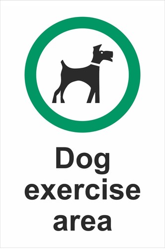 Dog exercise area poo - area,