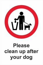 NO FOULING - NO DOGS ALLOWED -